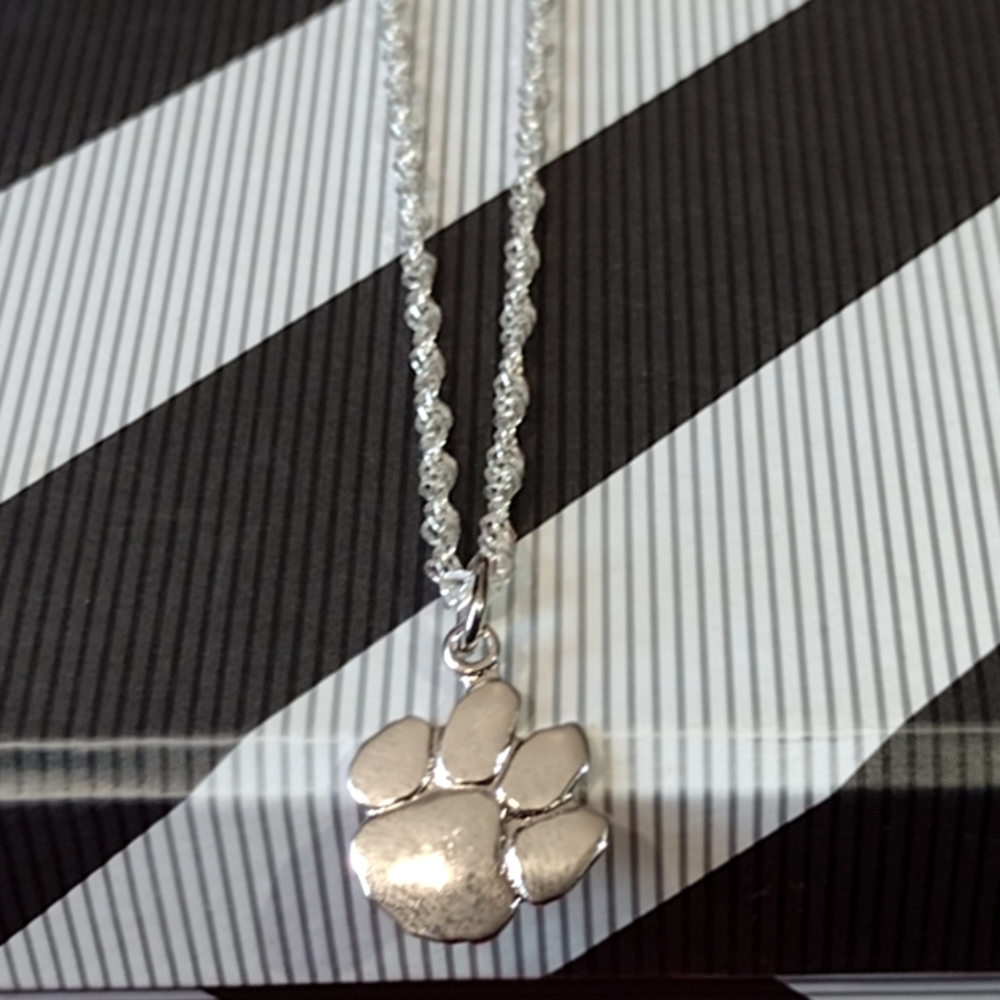 🐾.925 Paws to Your Heart Love Man's Best Friend Sterling Silver🐾 - Picture 6 of 9